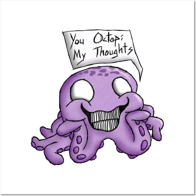 Octopus Wall Art by TheDoodleDream